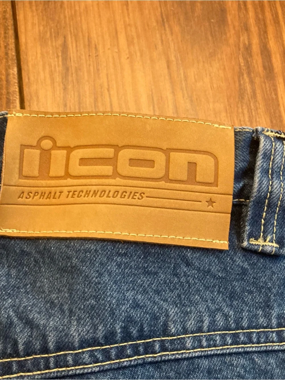NWT Icon Recon Mens 34 (32” Inseam) Denim Motorcycle Jeans